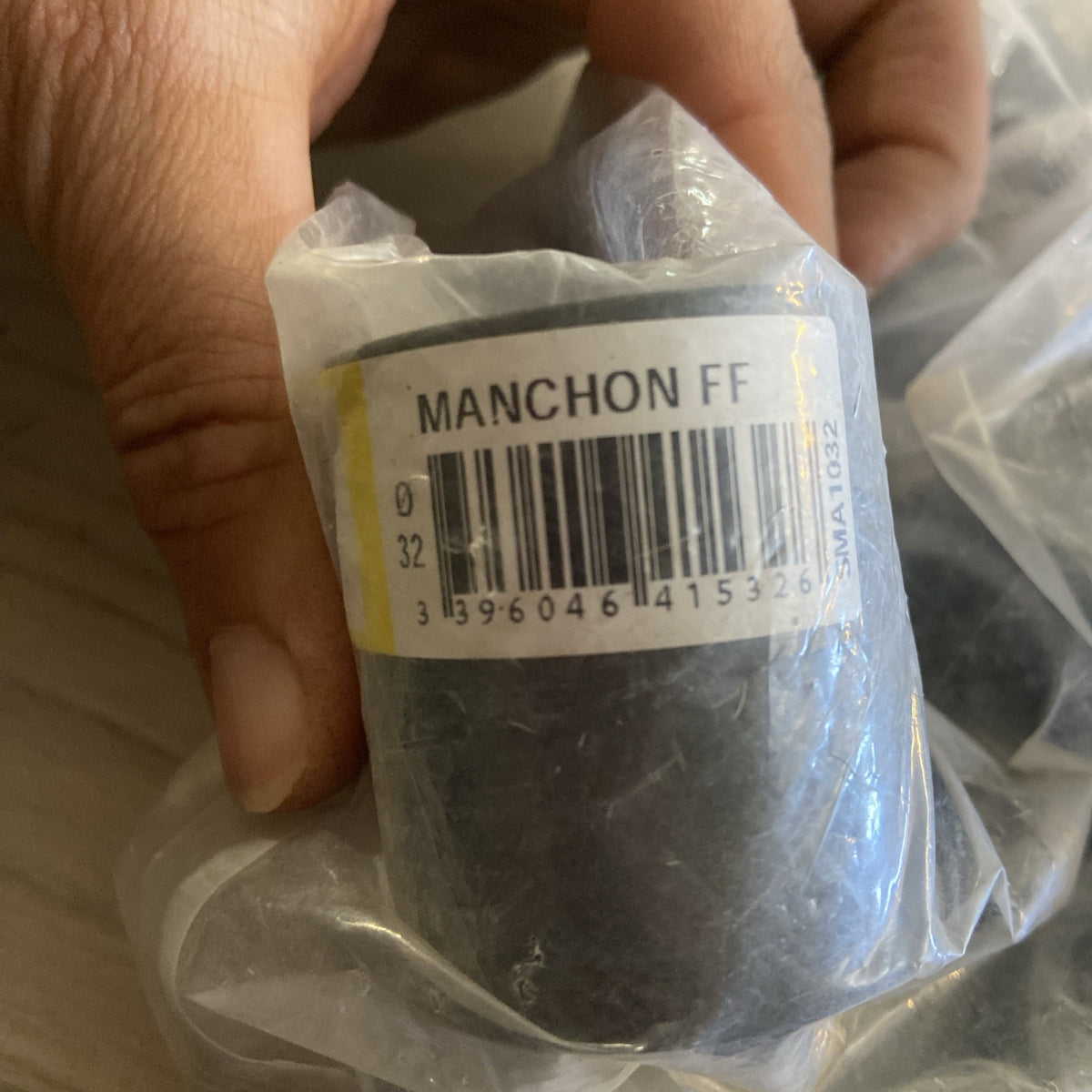 Lot de 10 MANCHONS PVC PRESSION MIXTE FF Ø32/1"