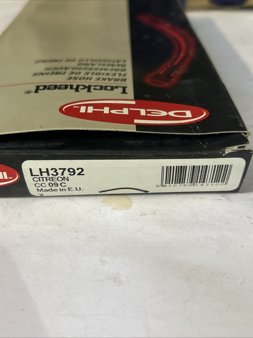 Flexible de frein (Durite de frein) DELPHI - ref. LH3792