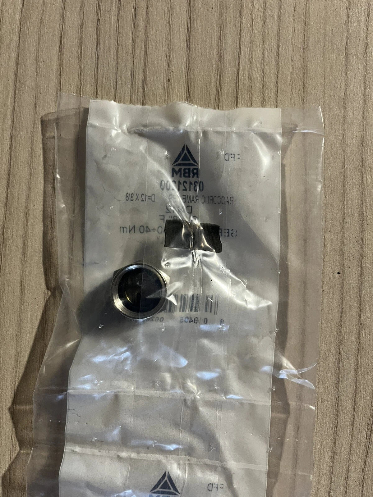Écrou laiton hexagonal à serrage - F 3/8' - Ø 12 mm - Rapido - RBM