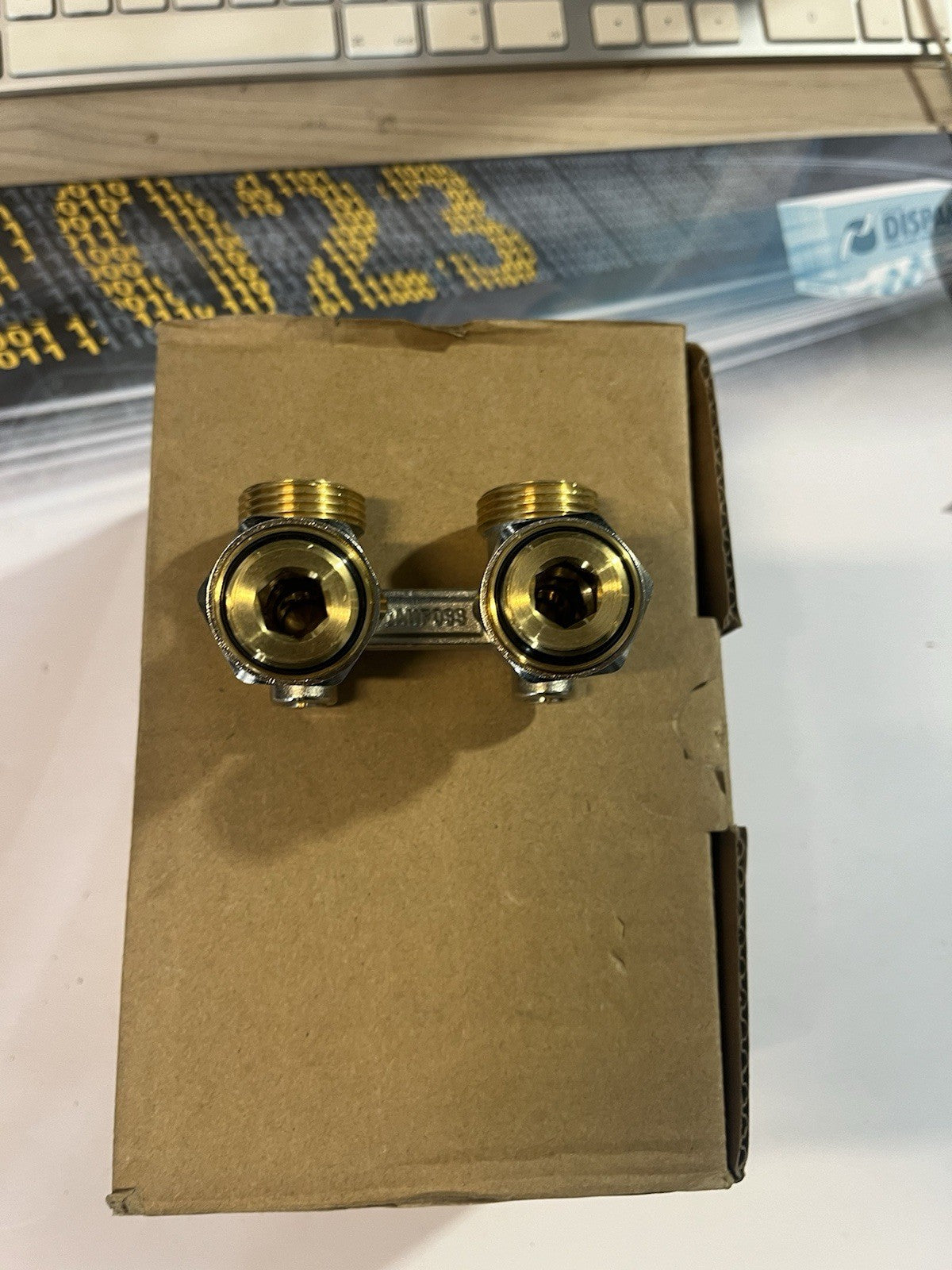 Répartiteur De Radiateur RLV-KB - Danfoss - 003l0394 Dn15 Angle