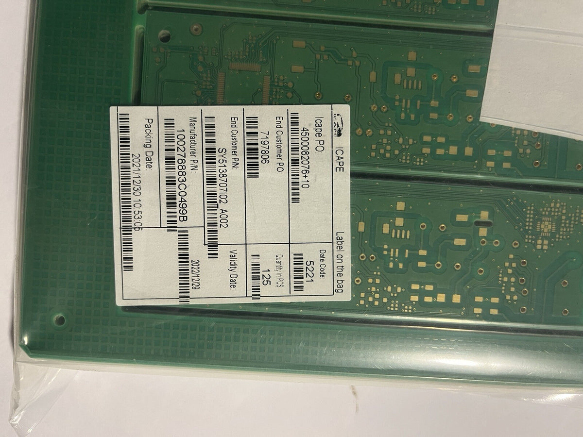 Circuit imprimé carte électronique Fineline et icape