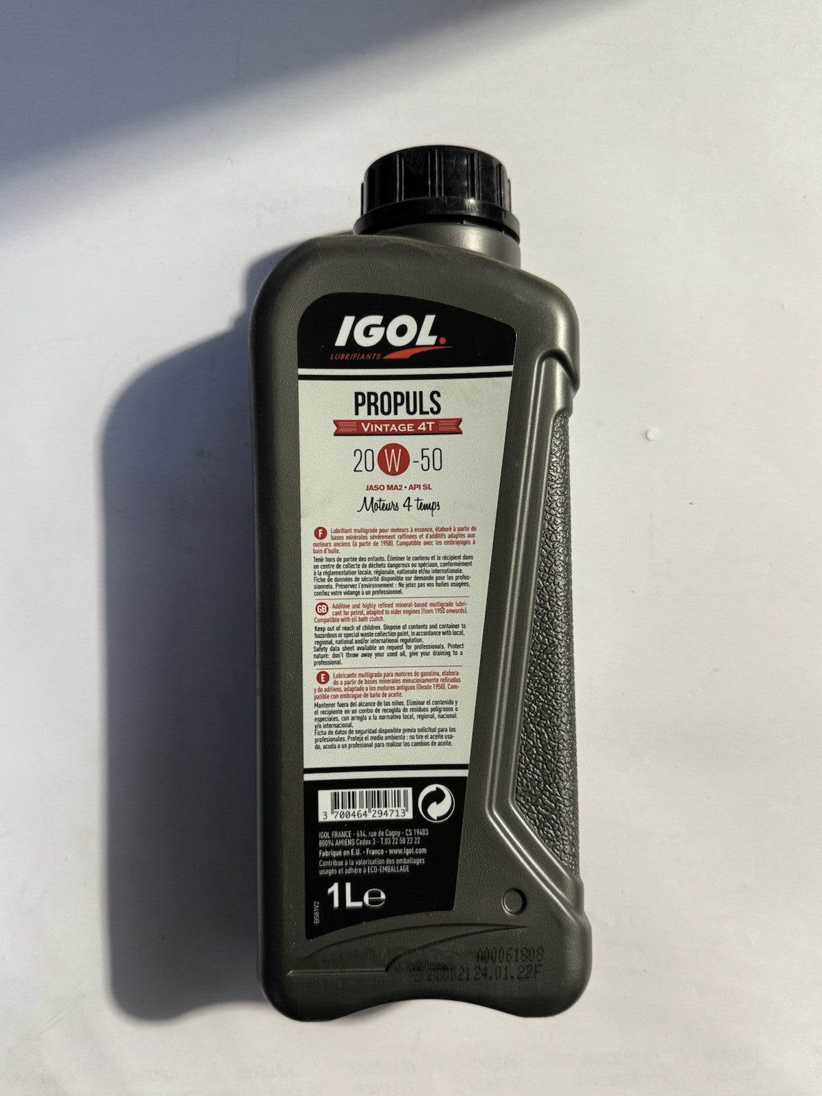 HUILE PROPULS VINTAGE 4T 20W-50