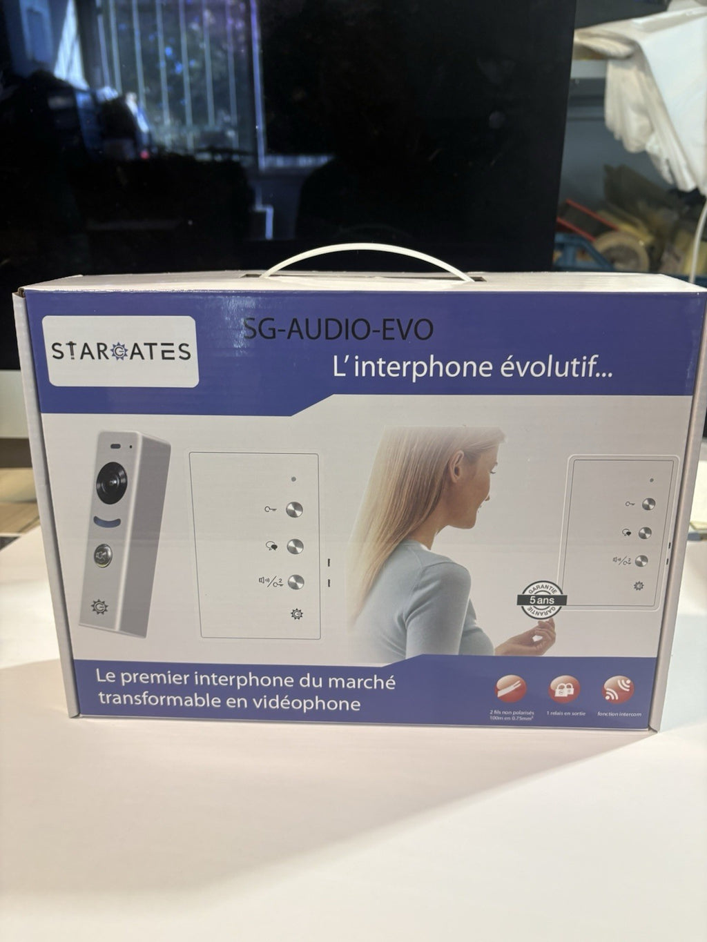 STAR GATES SG-AUDIO-EVO Interphone audio intercom évolutif kit complet