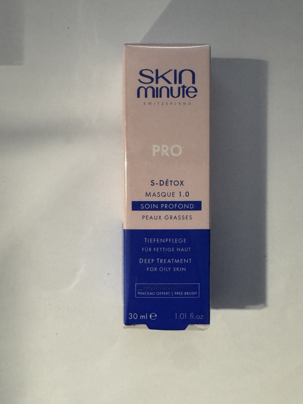 S- DÉTOX MASQUE 1. PRO SKIN MINUTE