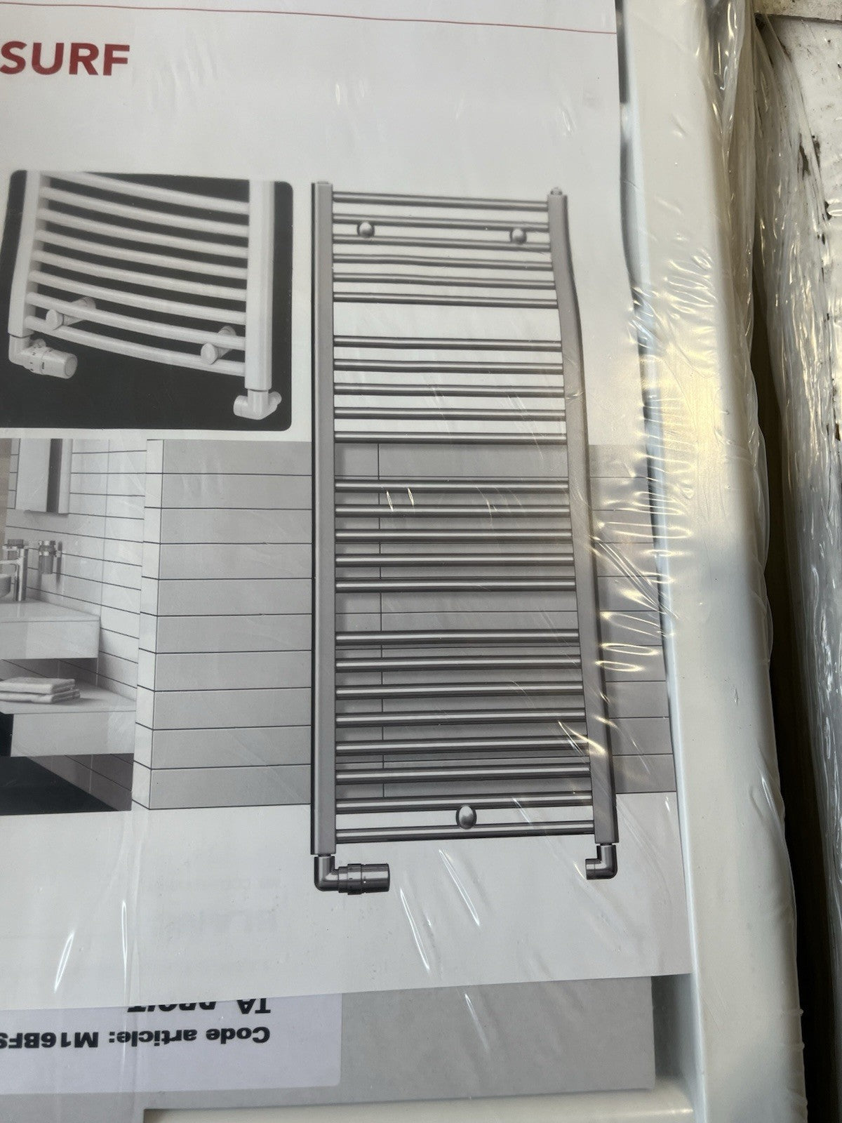 Radiateur sèche serviette finimetal tahiti surf