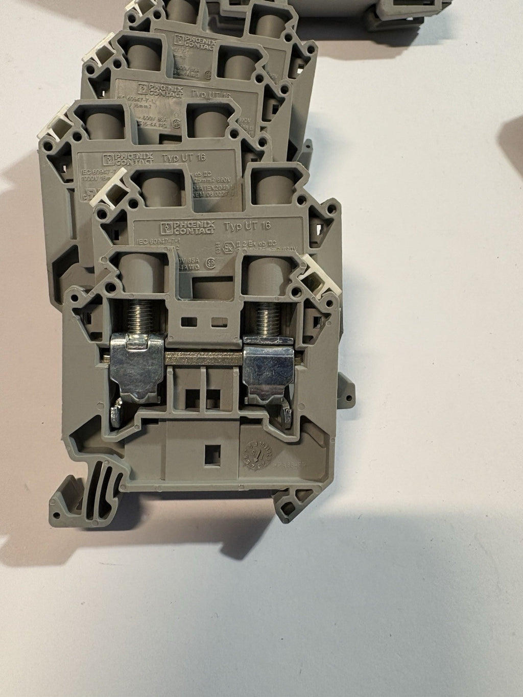 Bloc de jonction phœnix contact typ ut 35 et ut 16