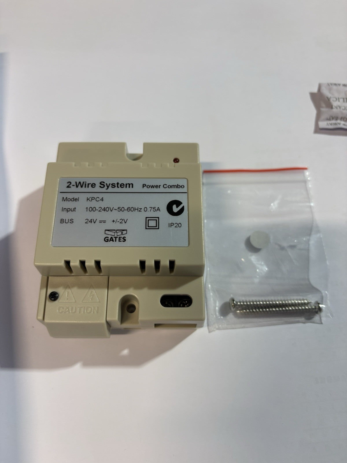 Module d alimentation pour visiophone kpc4 2-wire systèm