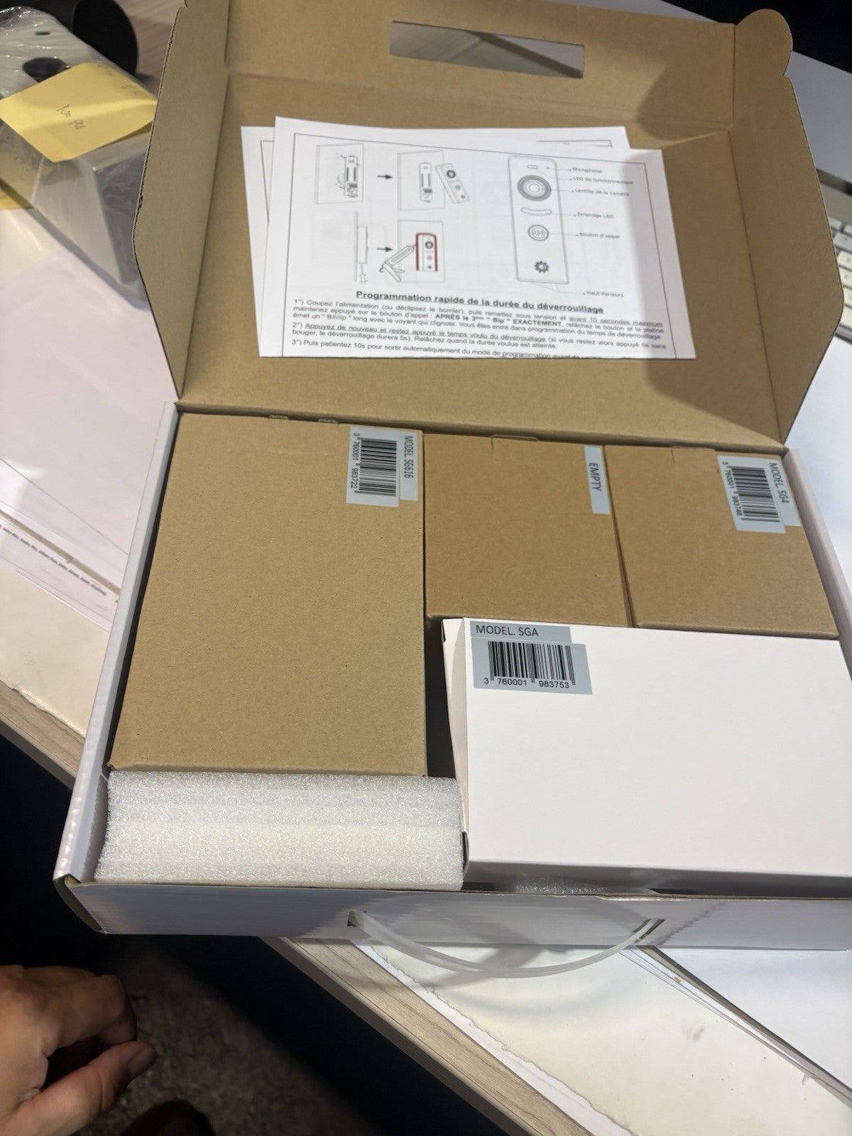 STAR GATES SG-AUDIO-EVO Interphone audio intercom évolutif kit complet