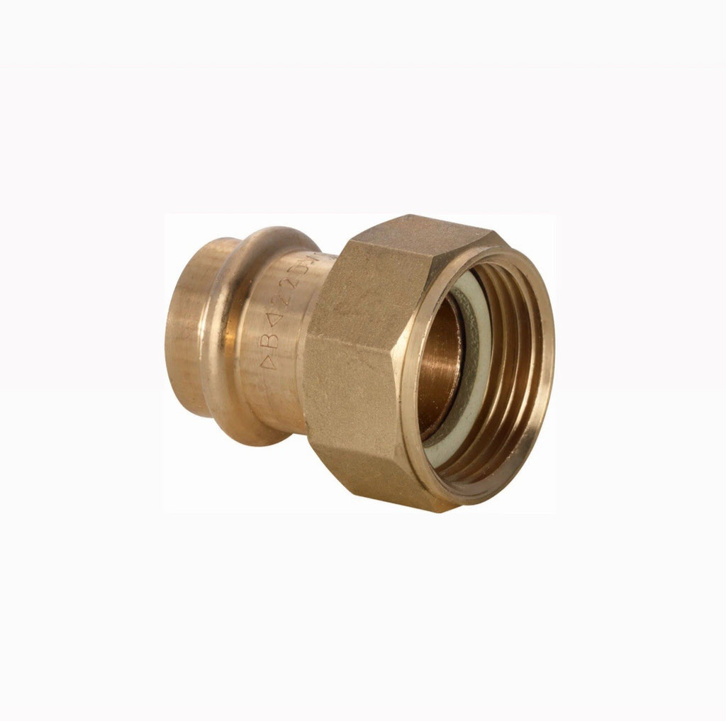 2 Raccord A Sertir Ecrou Tournant D 18x3/4