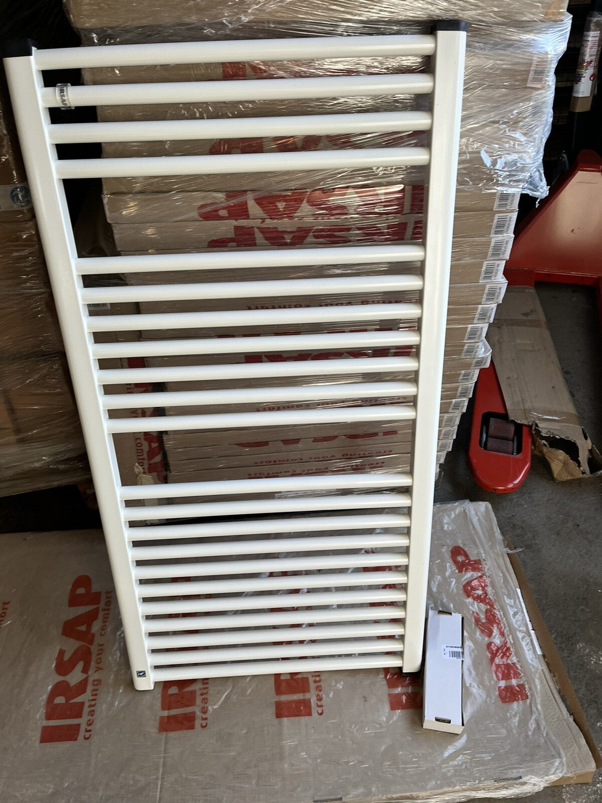 Radiateur sèche serviette à eau irsap ares Bianca