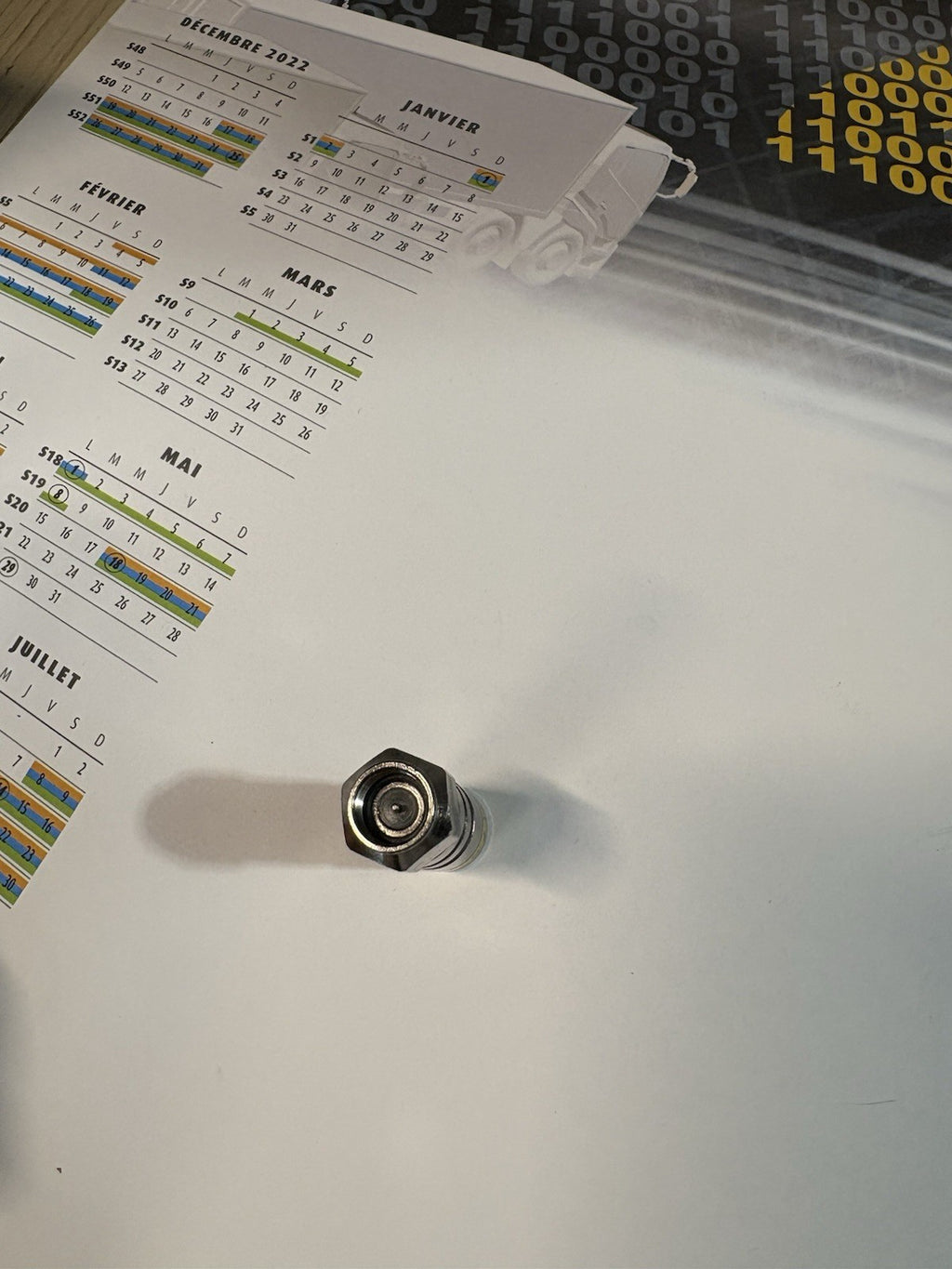 TONNA - Connecteur f mâle à compression pour câble coaxial 11 384608
