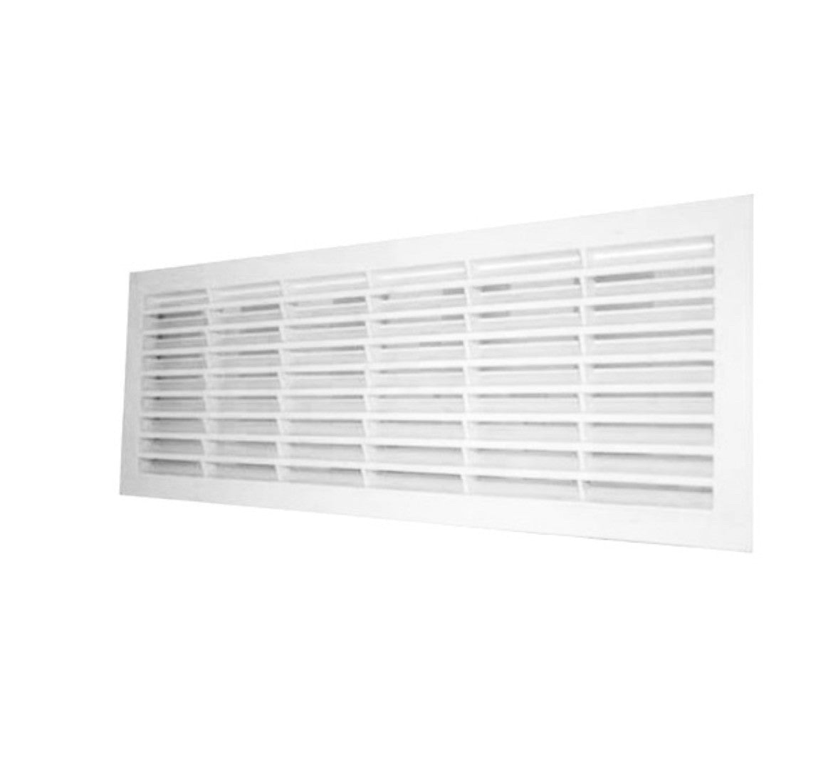 Grille de ventilation / soufflage rectangulaire 49x17 cm - Blanc