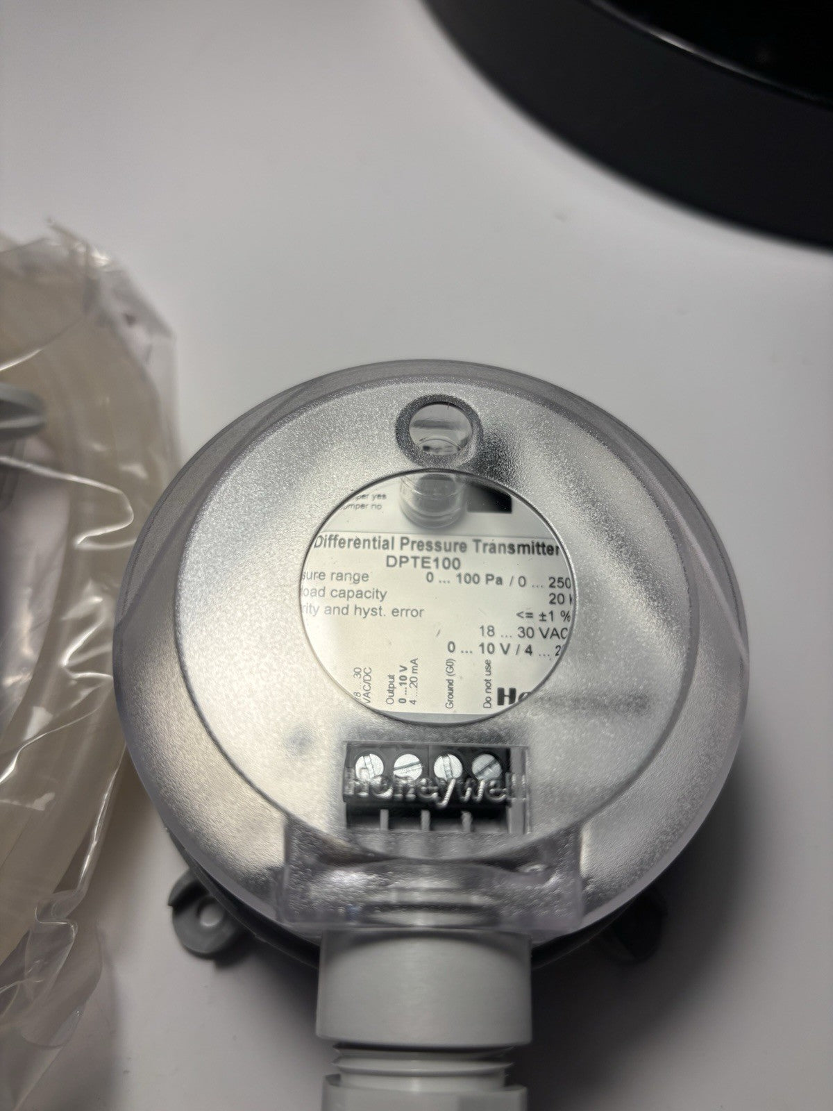 Transmetteur de pression différentielle Honeywell DPTE100 (Neuf complet)