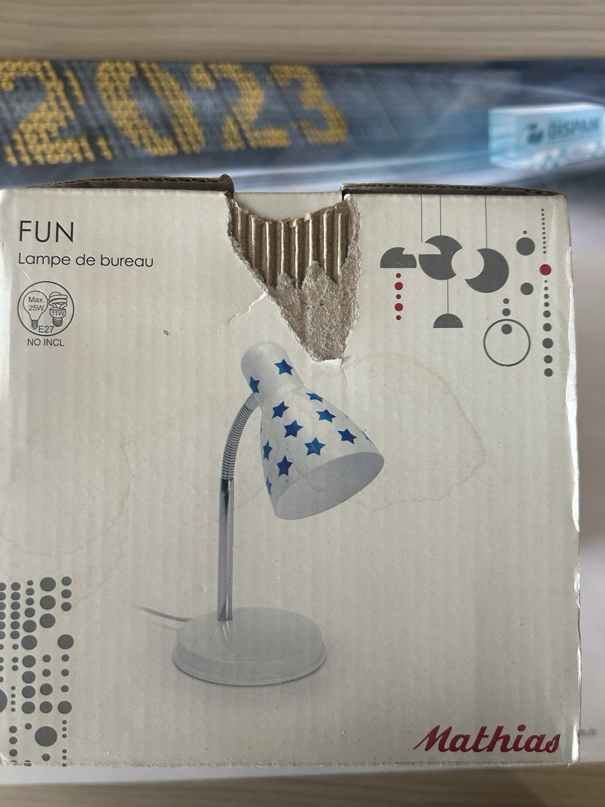 Lampe de bureau fun MATHIAS