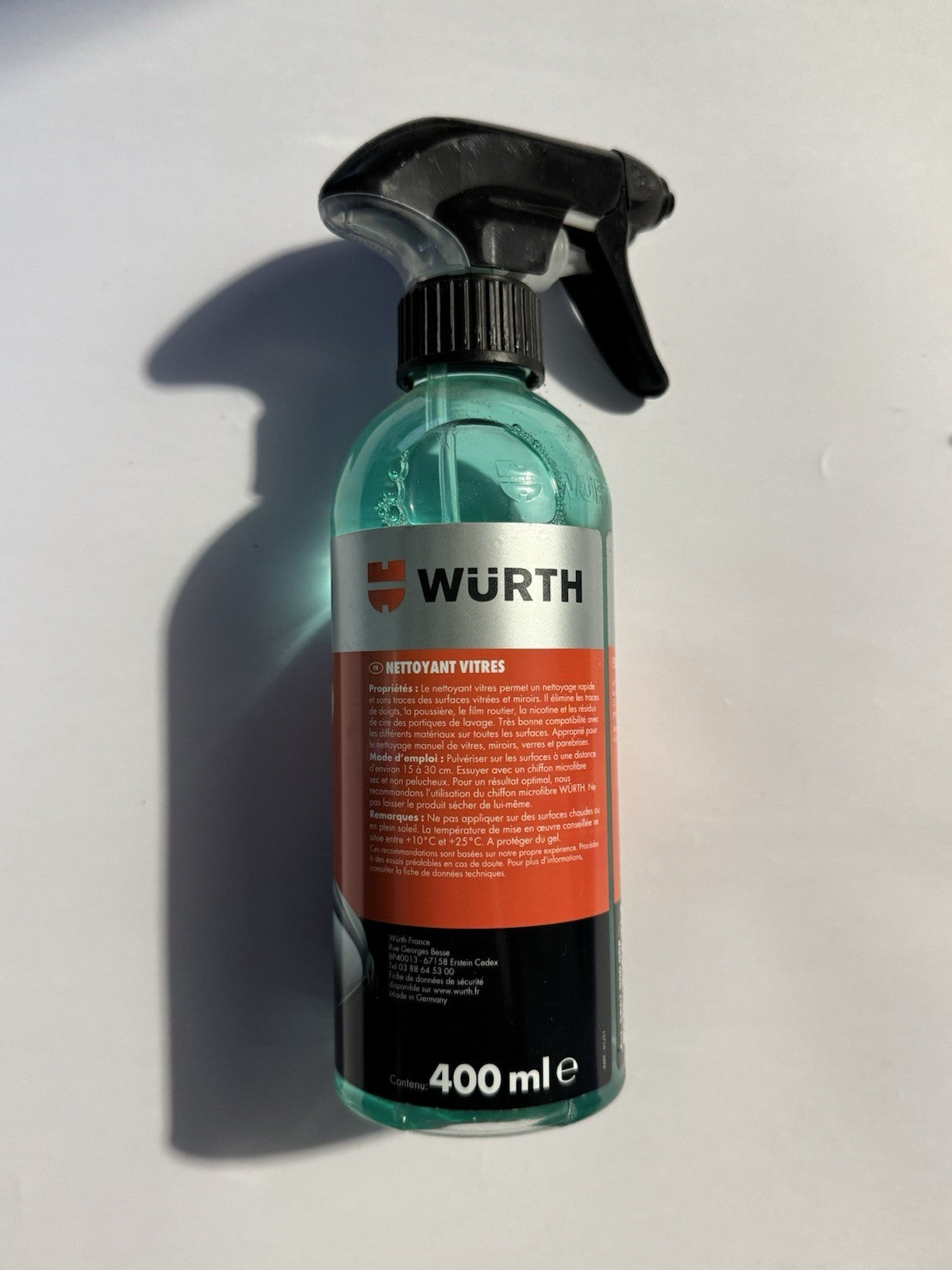 Nettoyant Vitre Voiture Wurth