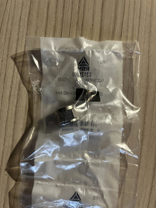 Écrou laiton hexagonal à serrage - F 3/8' - Ø 12 mm - Rapido - RBM