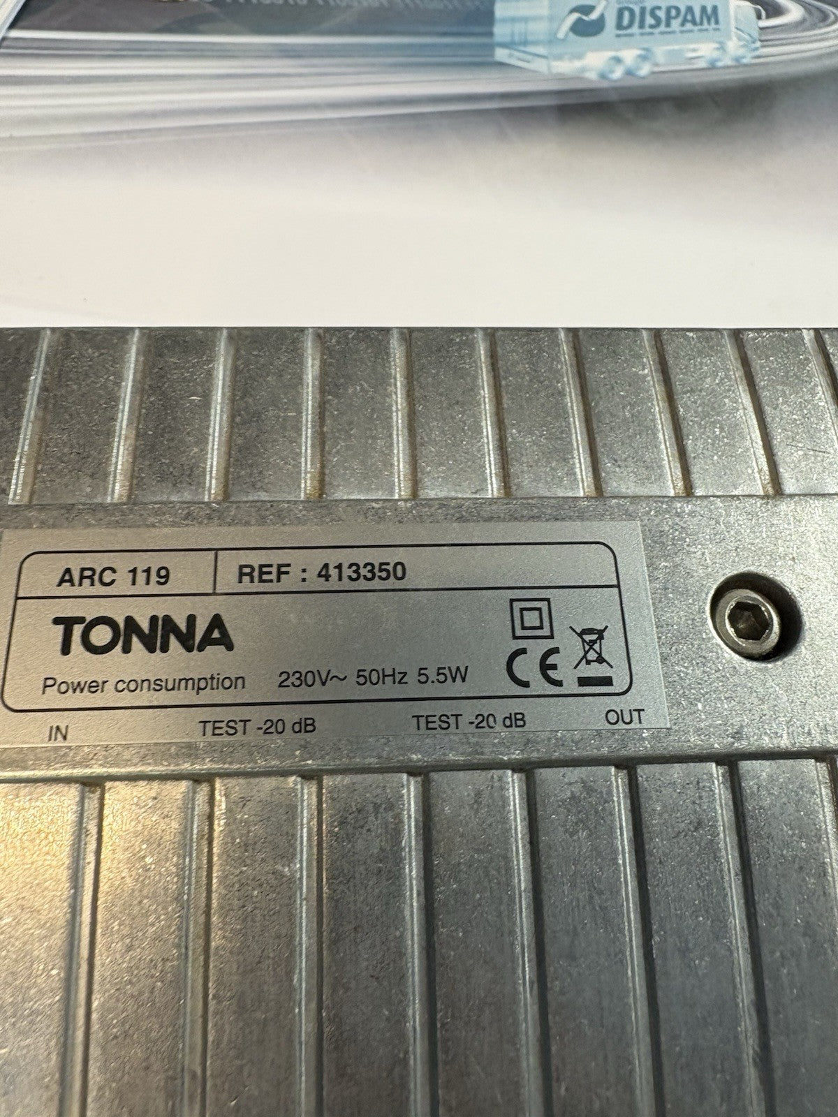 Amplificateur tv d antenne tonna arc 119 Ref 413350