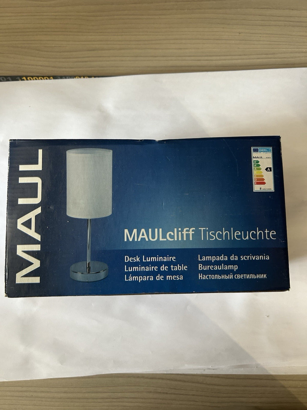 MAULcliff - Lampe de bureau - ampoule fluorescente compacte intégrée