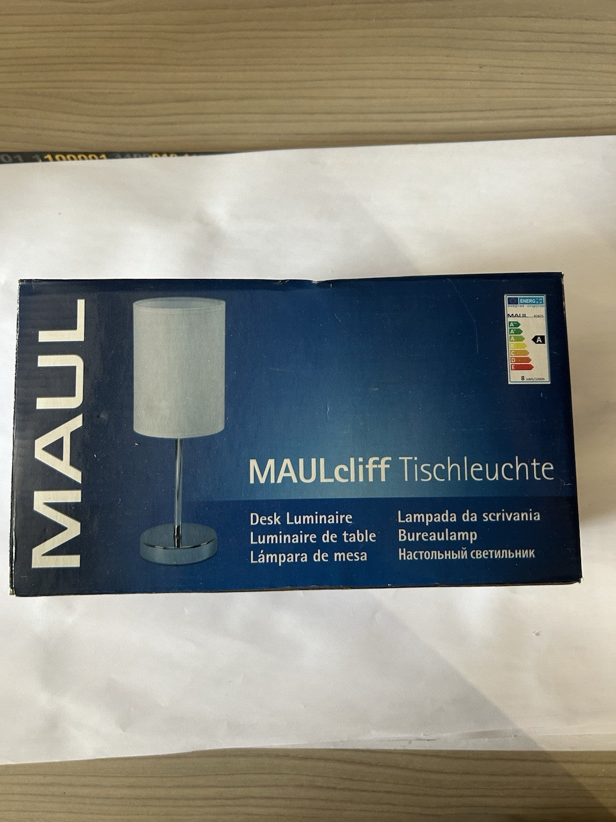 MAULcliff - Lampe de bureau - ampoule fluorescente compacte intégrée