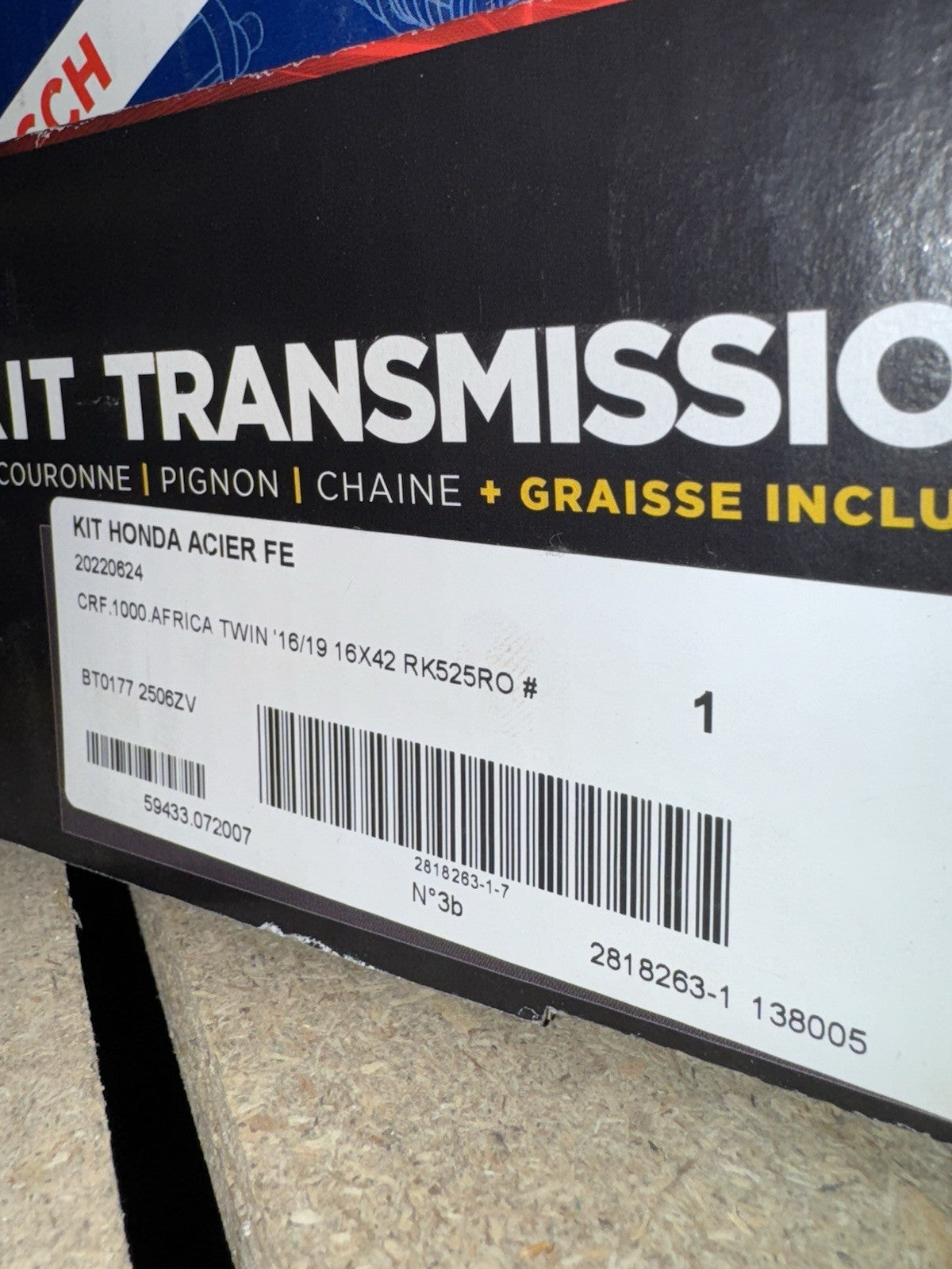 Kit De Transmission Honda AfricaTwin