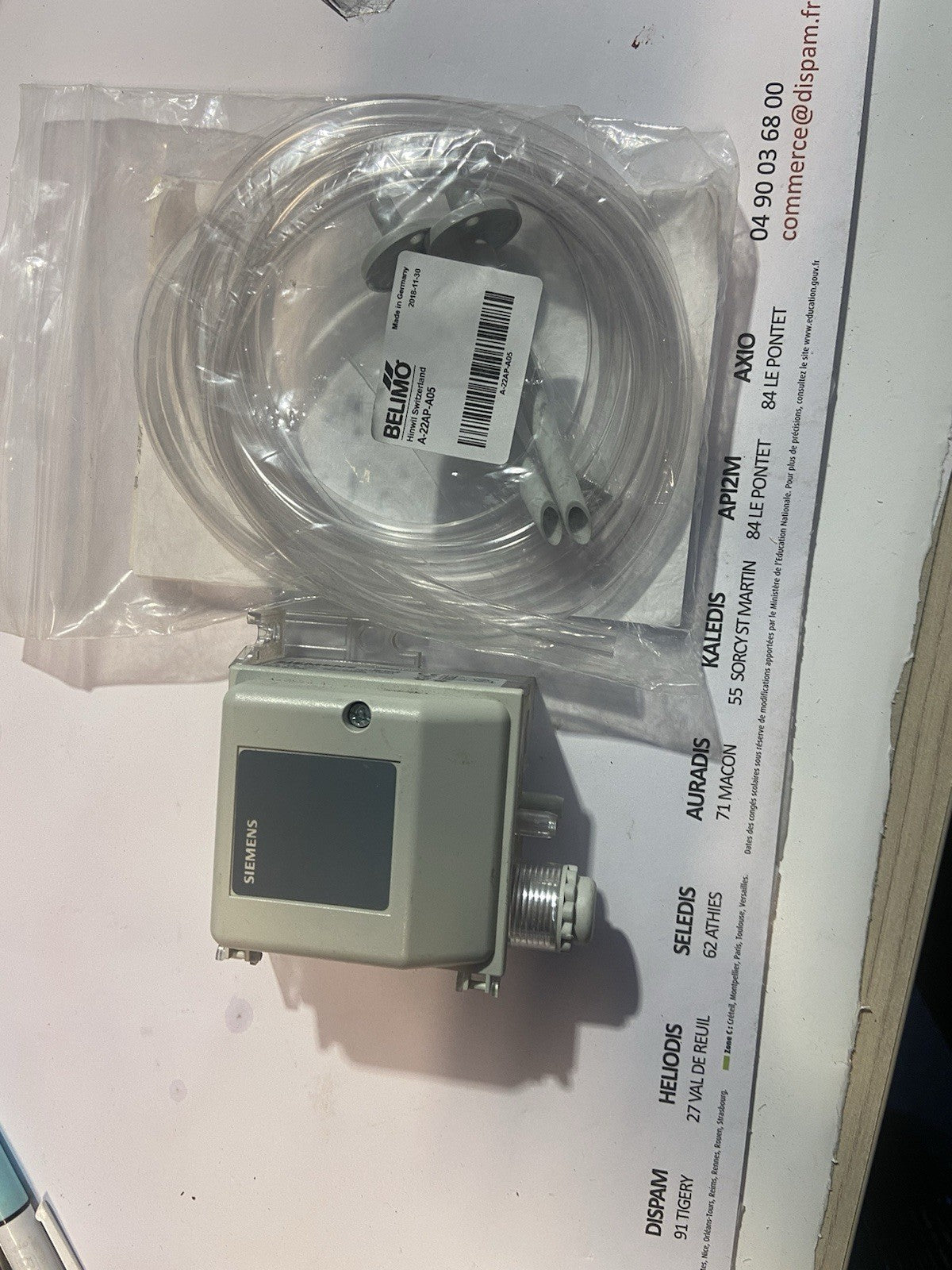 Capteur de pression différentiel QBM2030-1U SIEMENS
