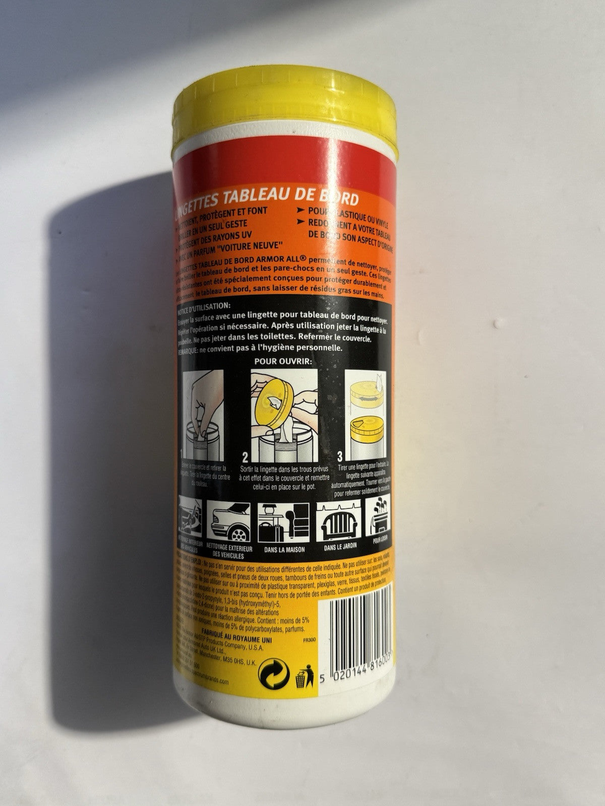 Lingettes protectrices Finition brillante Armor All