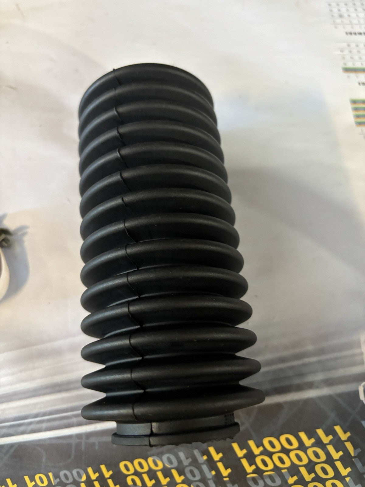 Soufflet de protection universel avec colliers de serrage
