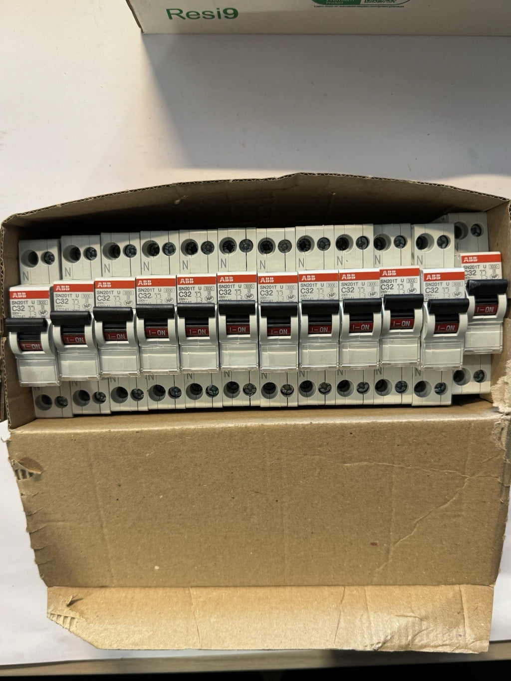Disjoncteur Phase + Neutre ABB C32
