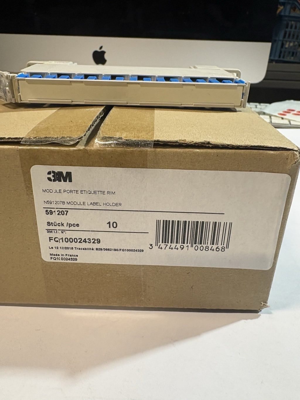 Module porte étiquette rim module label holder 3M n591207b