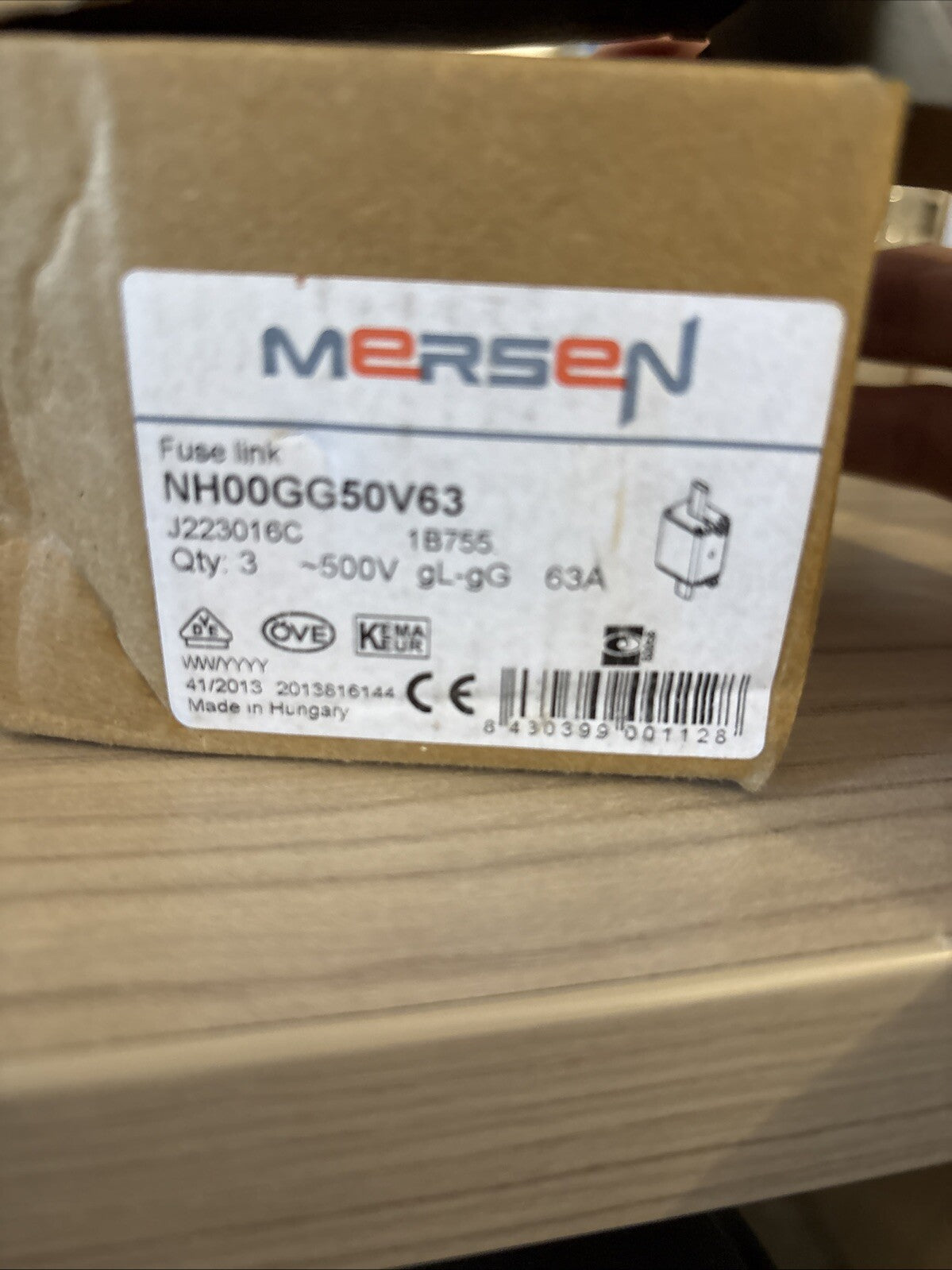Fusible NH 63A