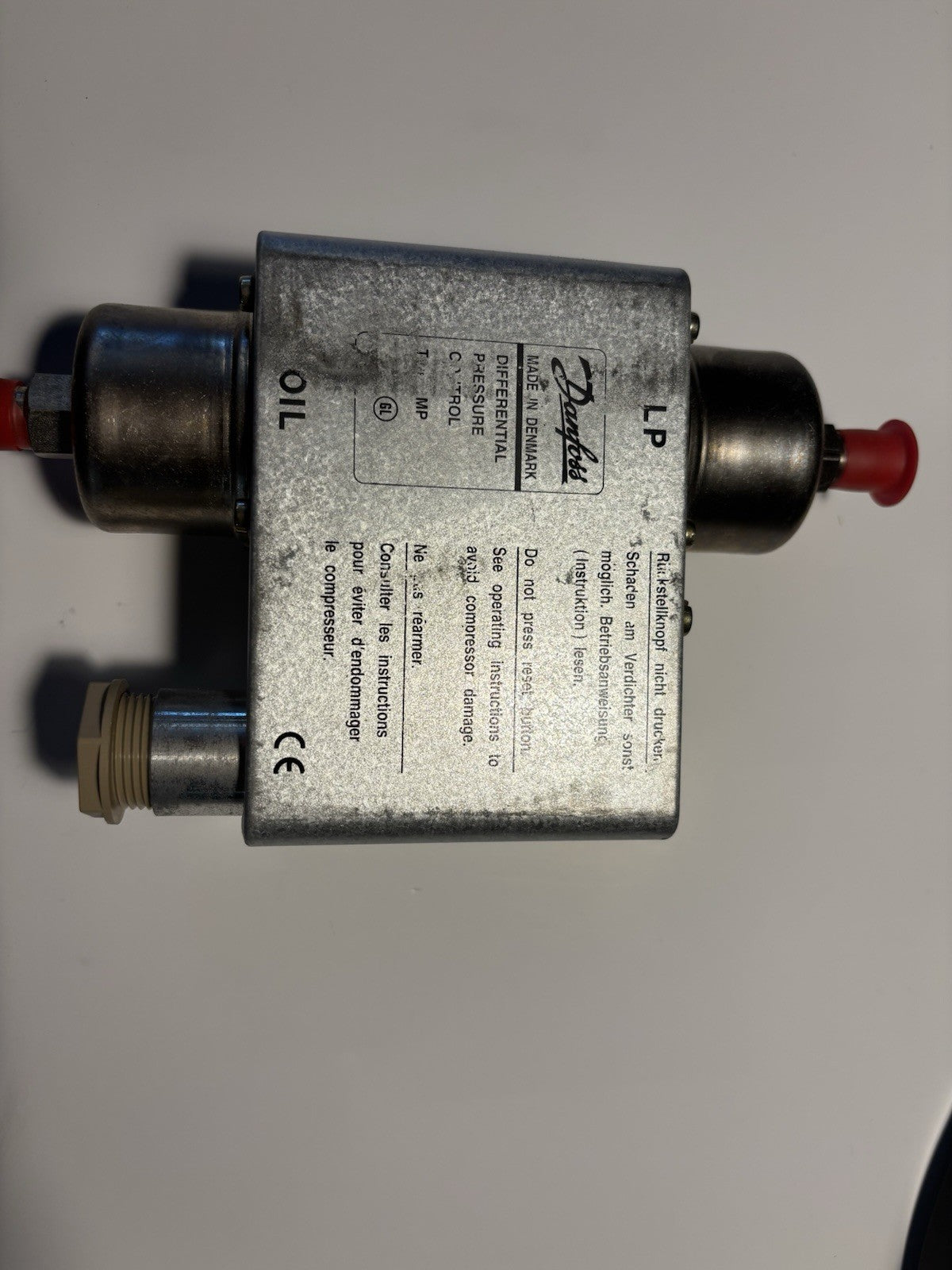 Pressostat différentiel d'huile Danfoss MP55