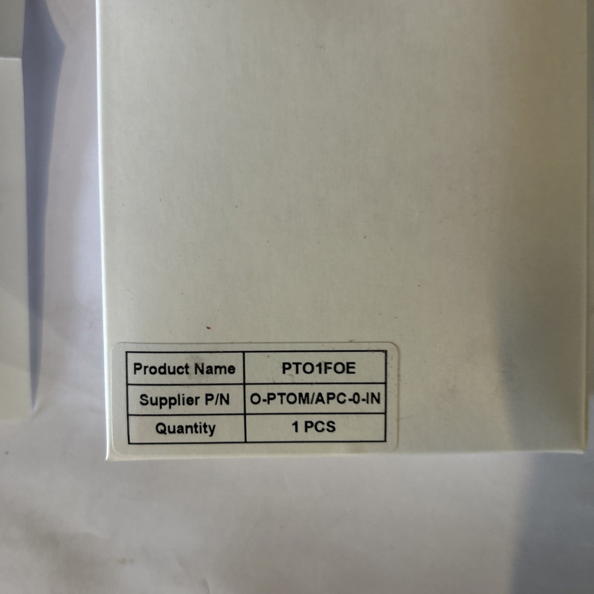 prise terminale optique (PTO) pour fibre Internet