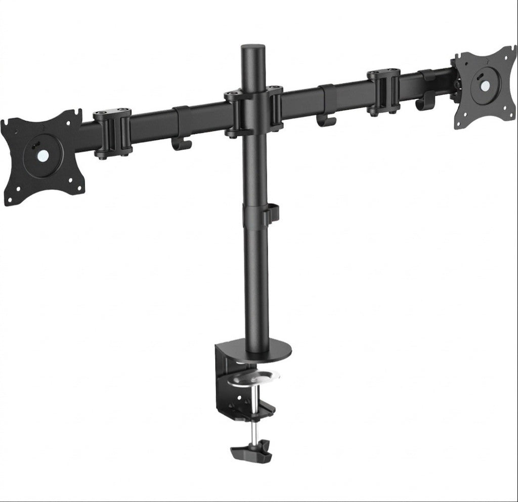 Digitus Support universel pour double écran avec pince de fixation