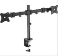 Digitus Support universel pour double écran avec pince de fixation