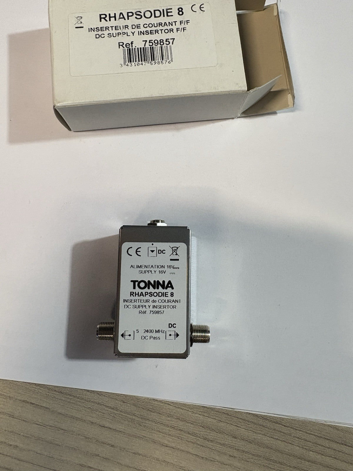Inserteur de courant tonna pour rhapsodie 8