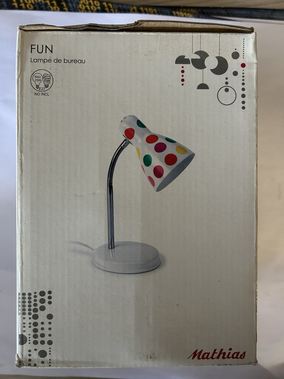 lampe de bureau fun MATHIAS