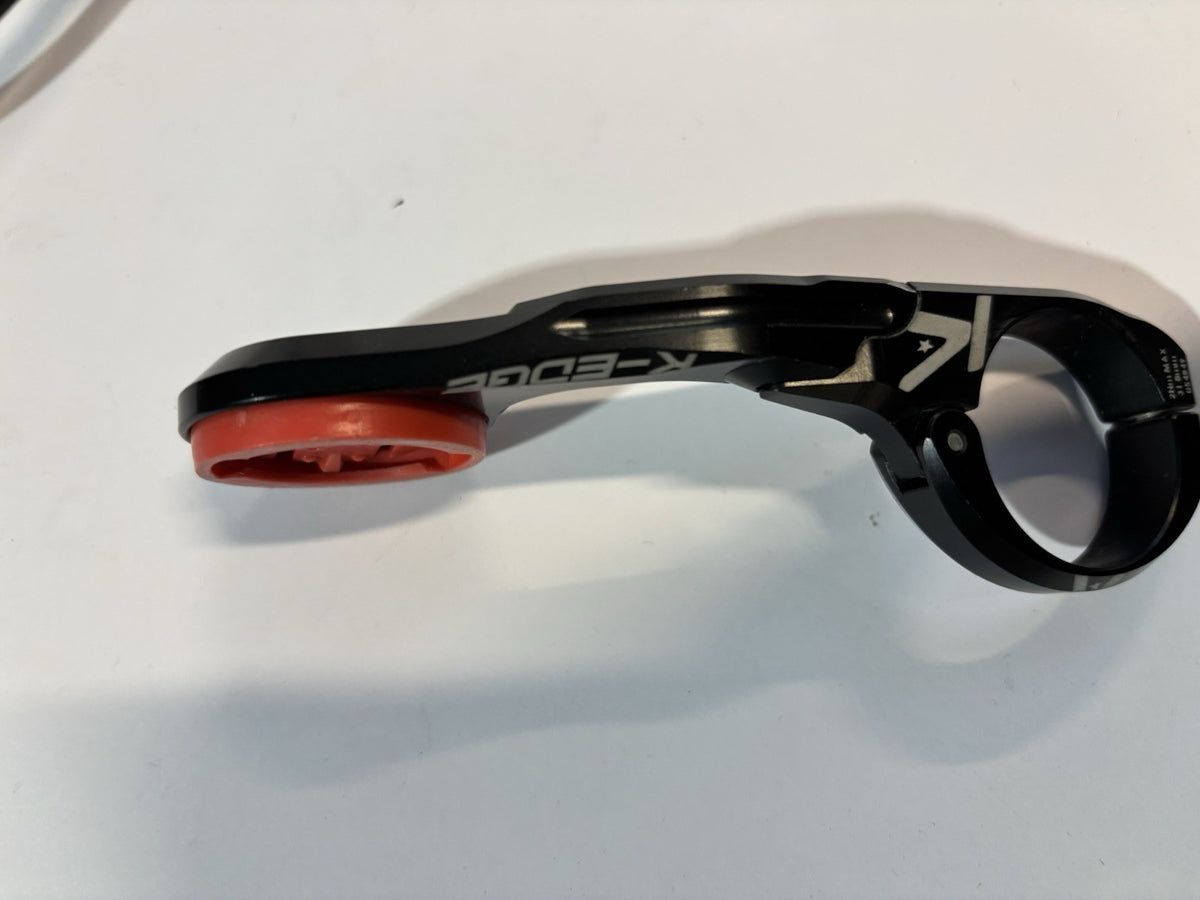Support compteur déporté K-EDGE Wahoo - Cintre 31.8mm Aluminium CNC