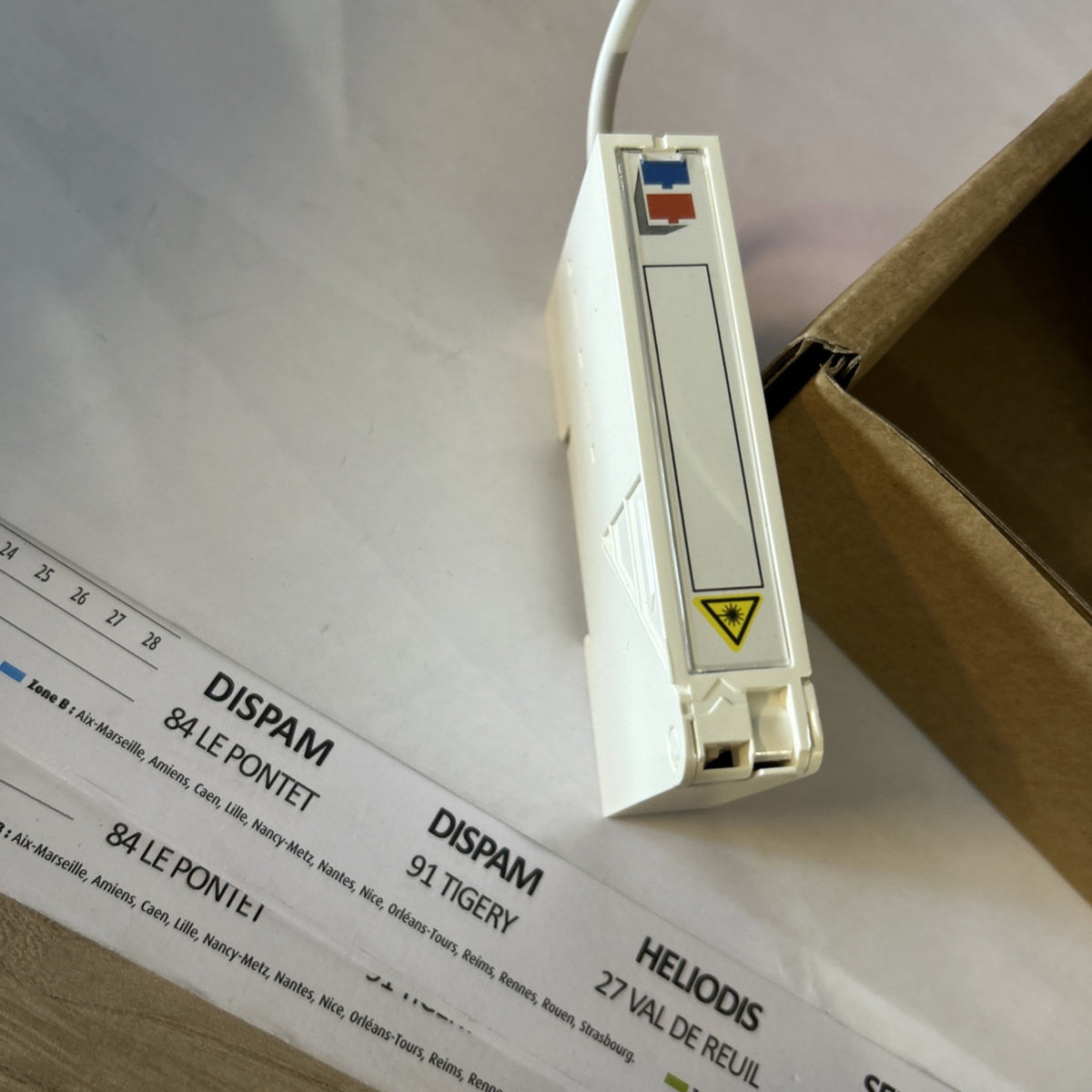 kit de raccordement pour la fibre optique