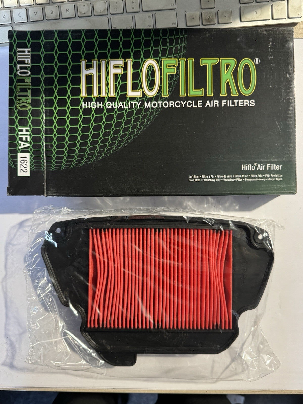 Filtre à air Honda CB650 HifloFiltro HFA1622