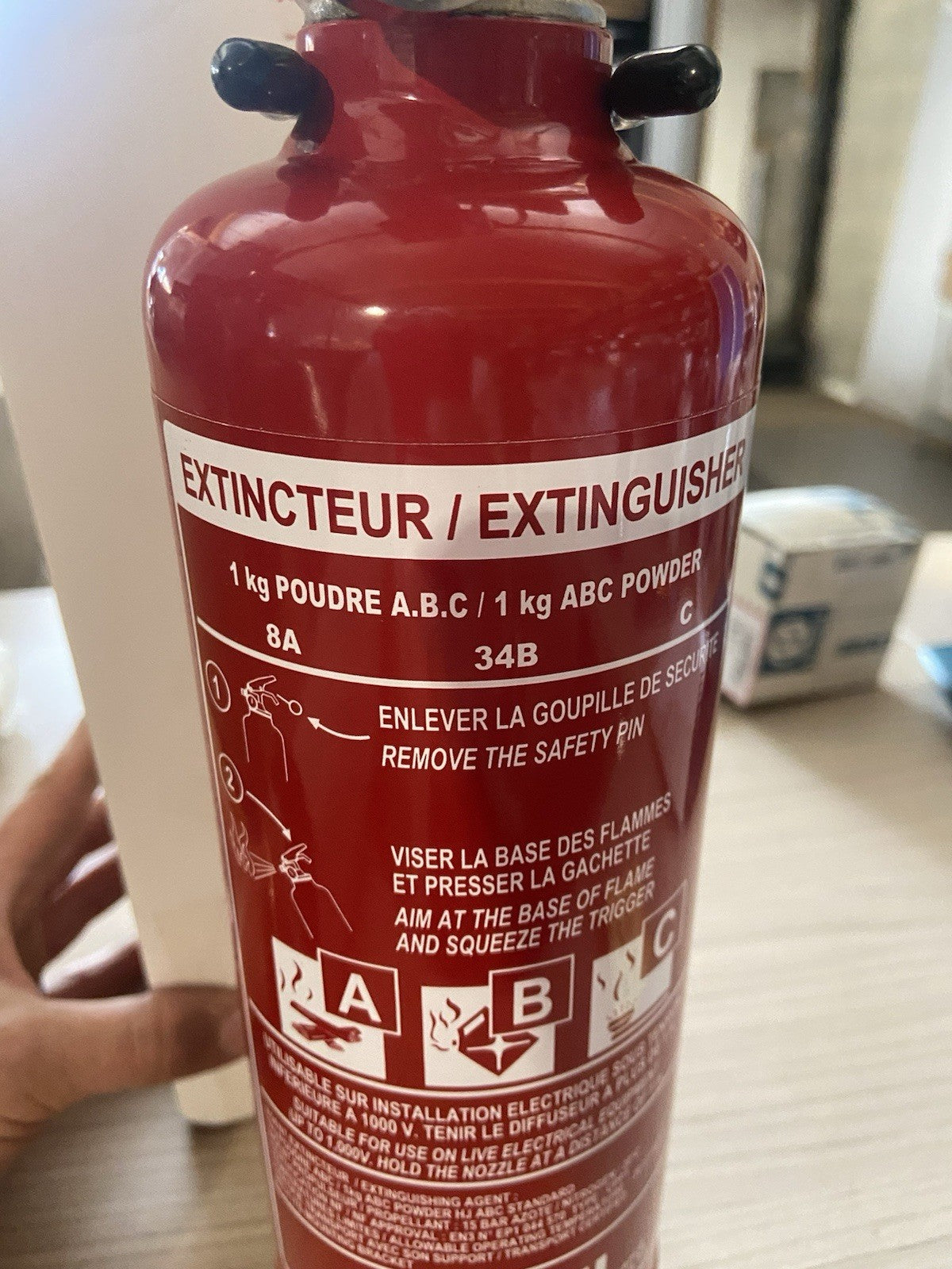 Extincteur Andrieu neuf