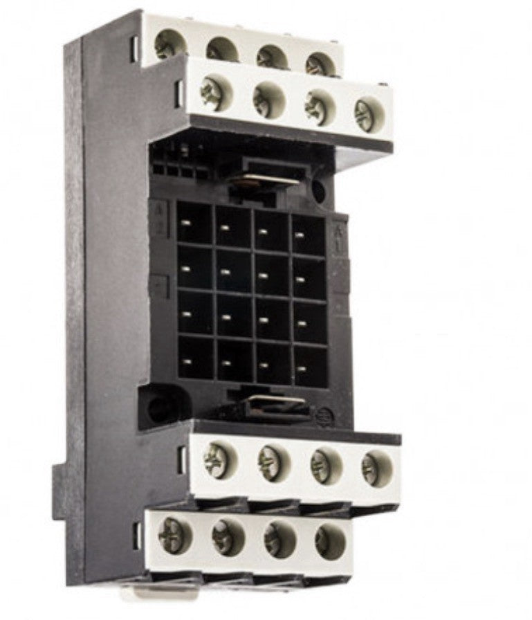 Relay RH - embase - cablage avant - raccordement par bornes à vis