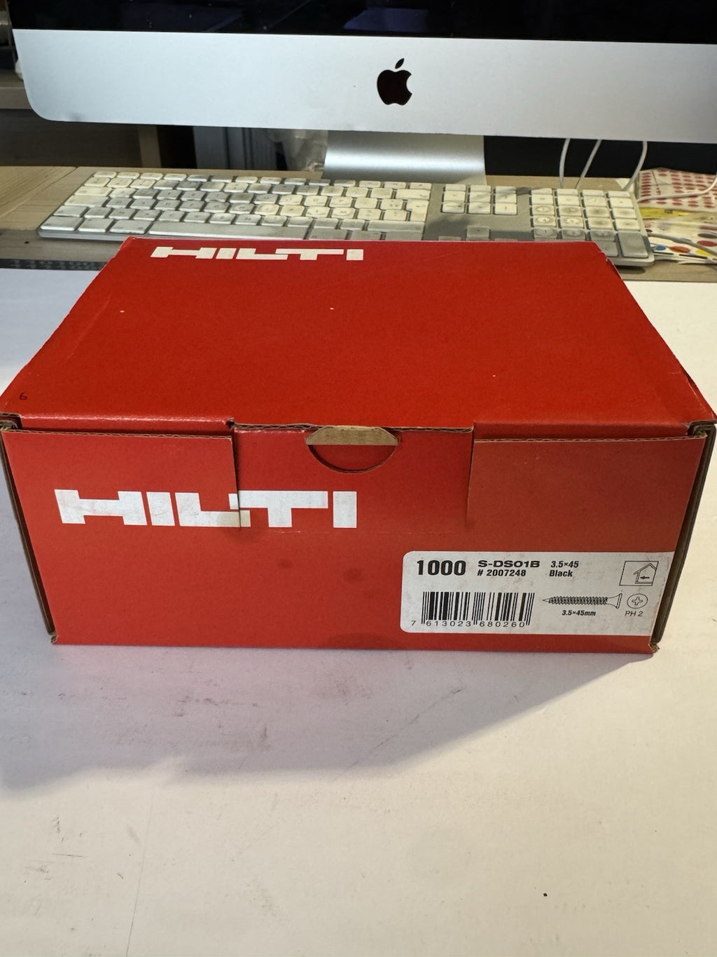 VIS POINTUES HILTI POUR PLAQUISTE S-DS 01 B