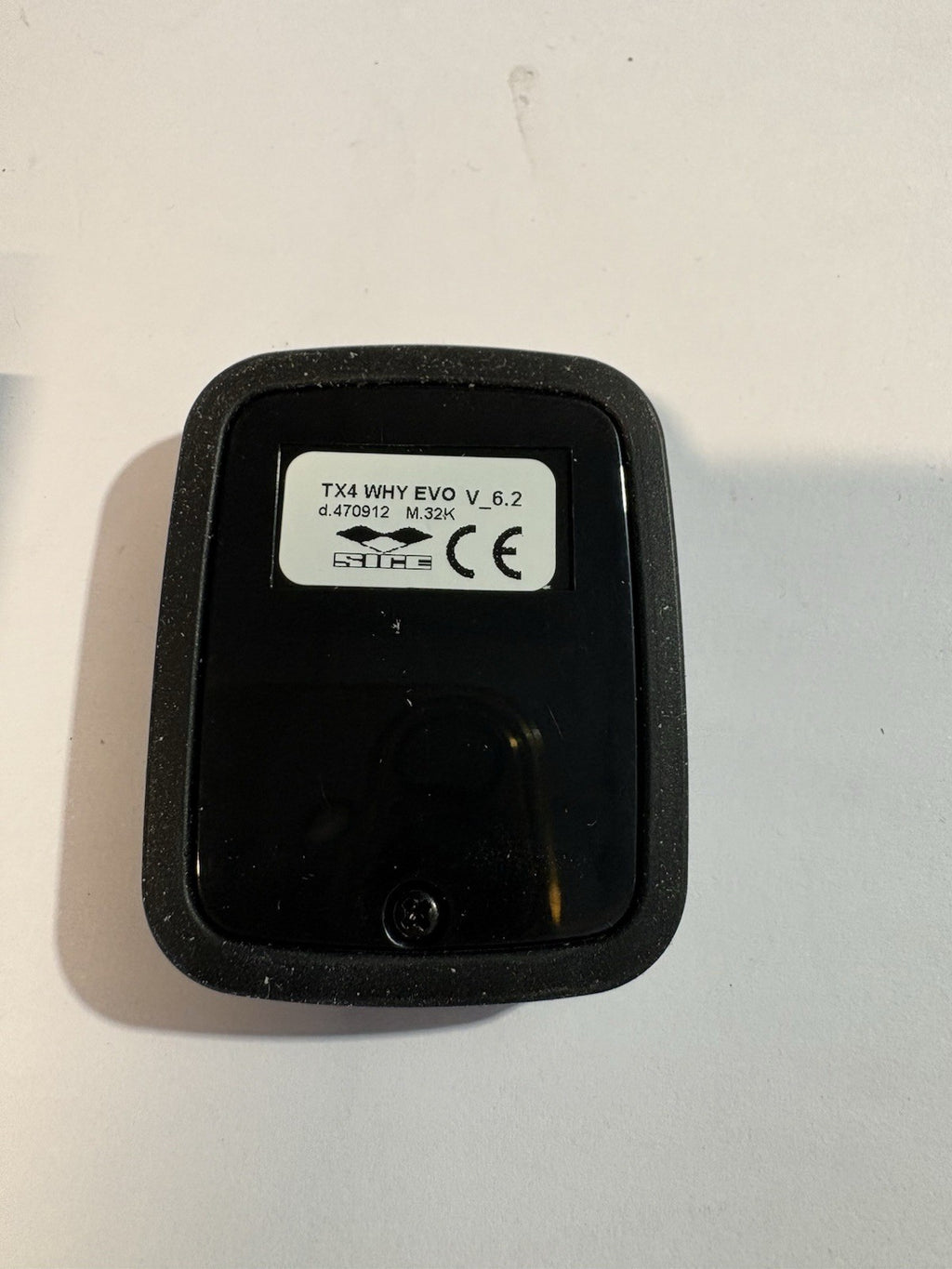 SICE why evo multy Télécommande émetteur TX4 WHY EVO V_6.2 d.470912