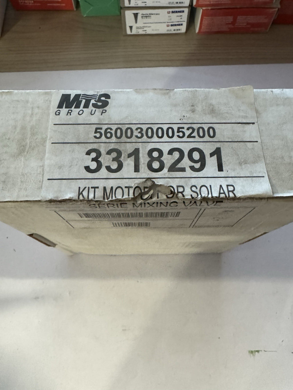 Kit Motor Solar Mixing Valve 3318291 MTS GROUP