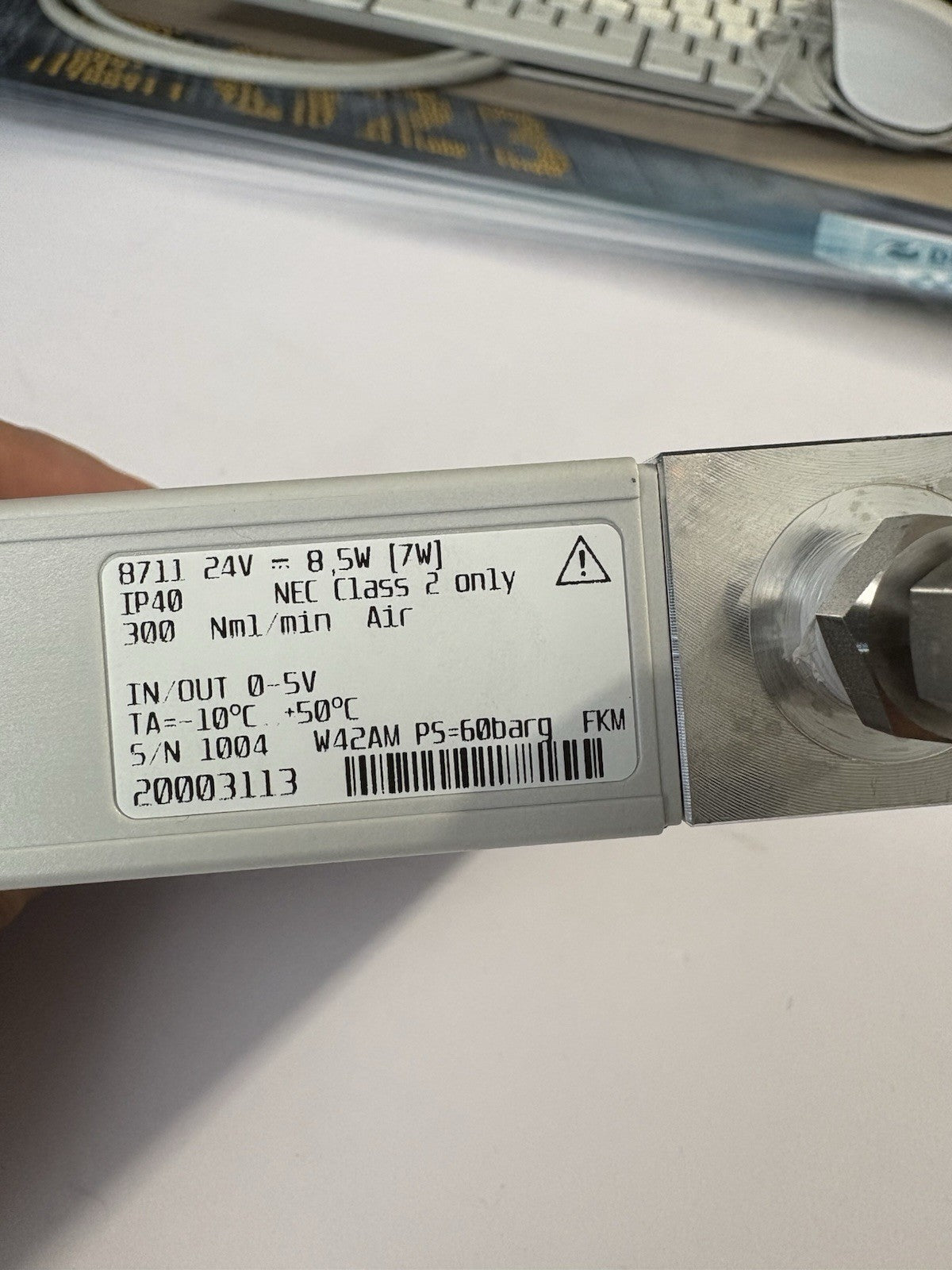 Régulateur De Débit Burkert 8711