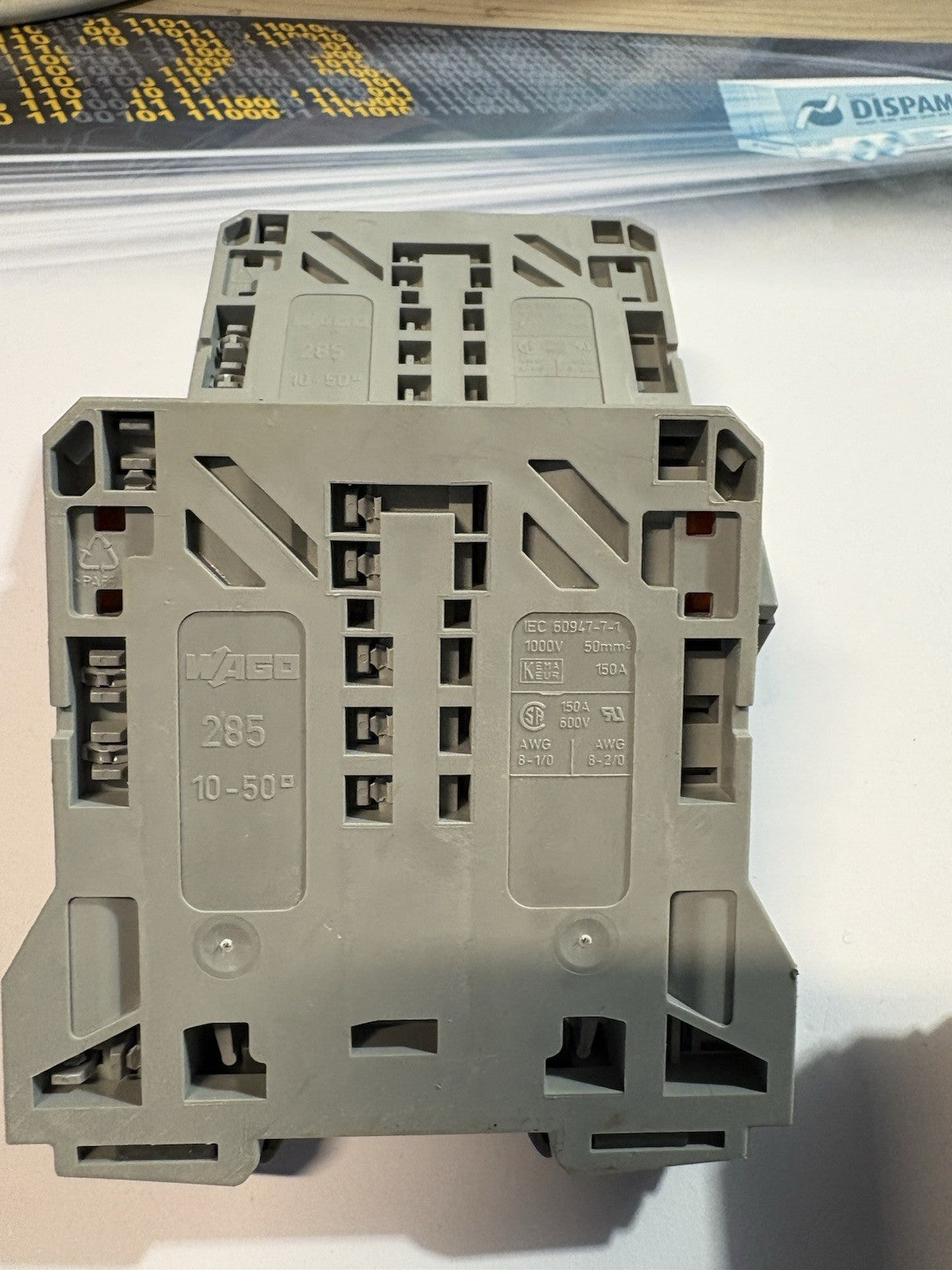 Bloc de jonction phœnix contact typ ut 35 et ut 16