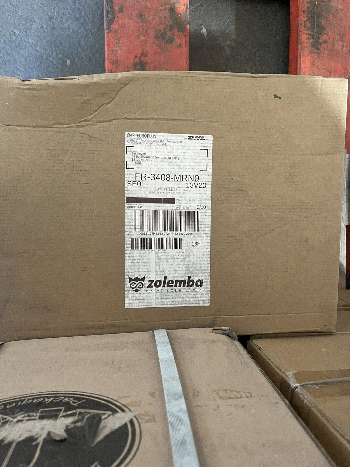 Étiquettes Dpd Zolemba