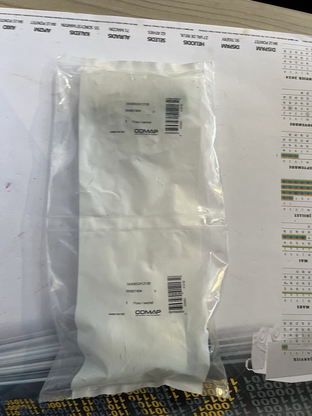 Kit Tete termostatique m30 et corps équerre inversé thermostatisable