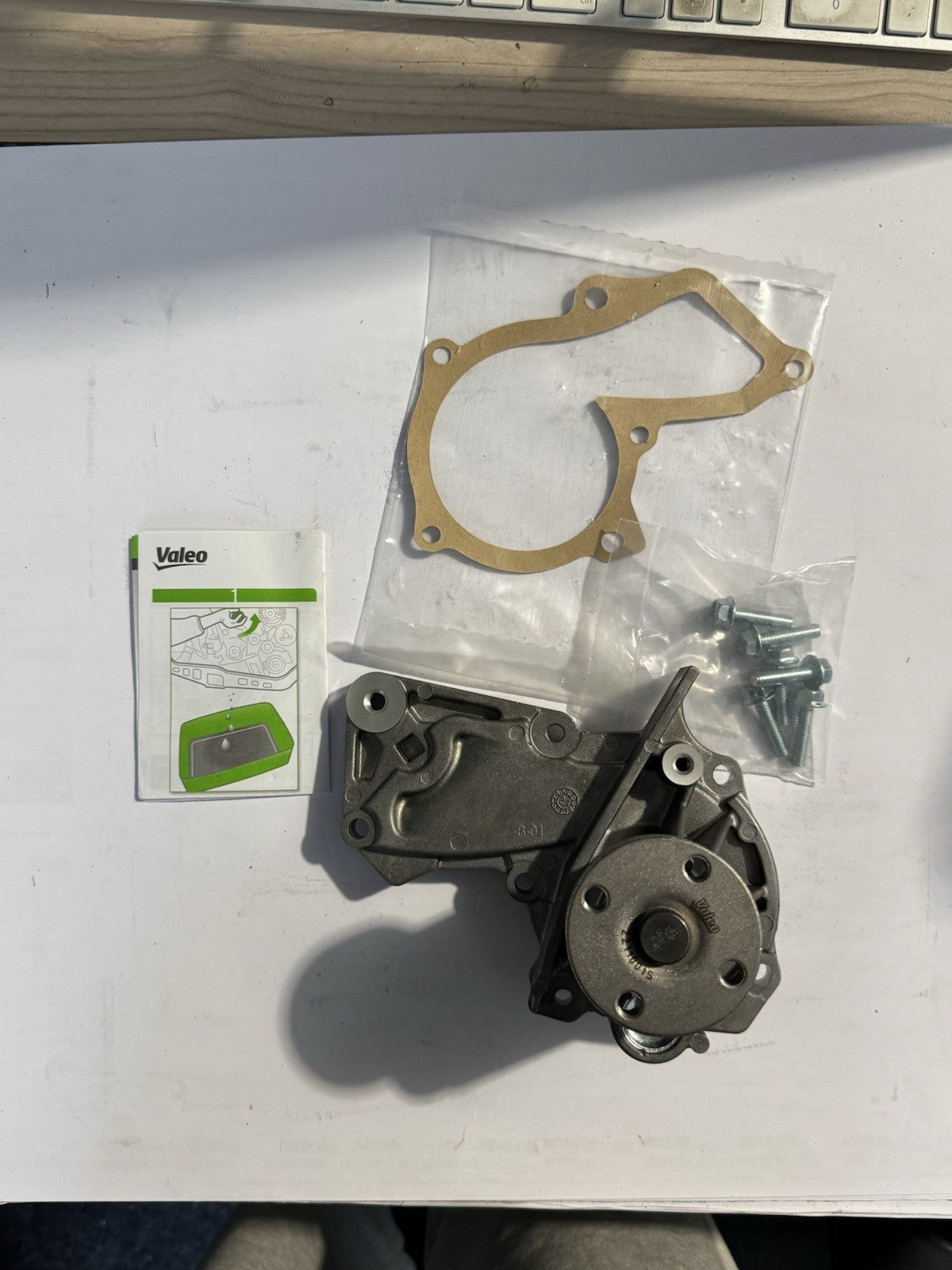 Pompe A Eau Valeo 506893 Pour Ford Mazda Volvo