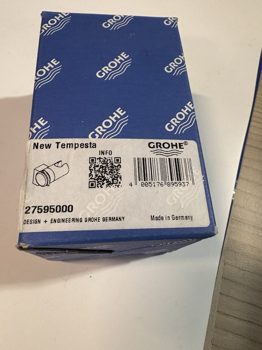 Support pour barre de douche grohe New tempesta